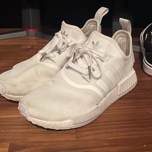 Womens White adidas nmd